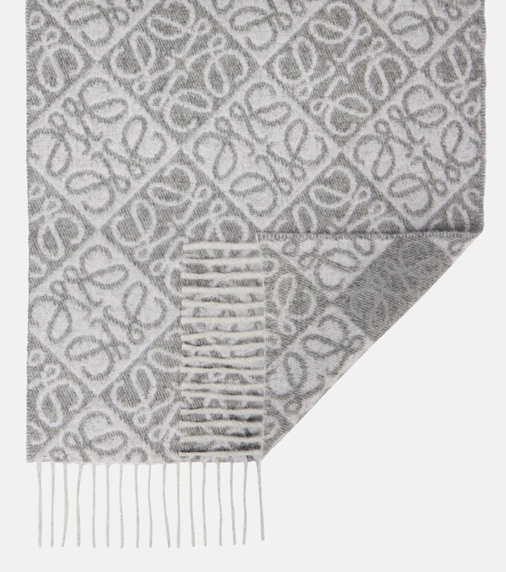 Anagram wool and cashmere scarf - 5