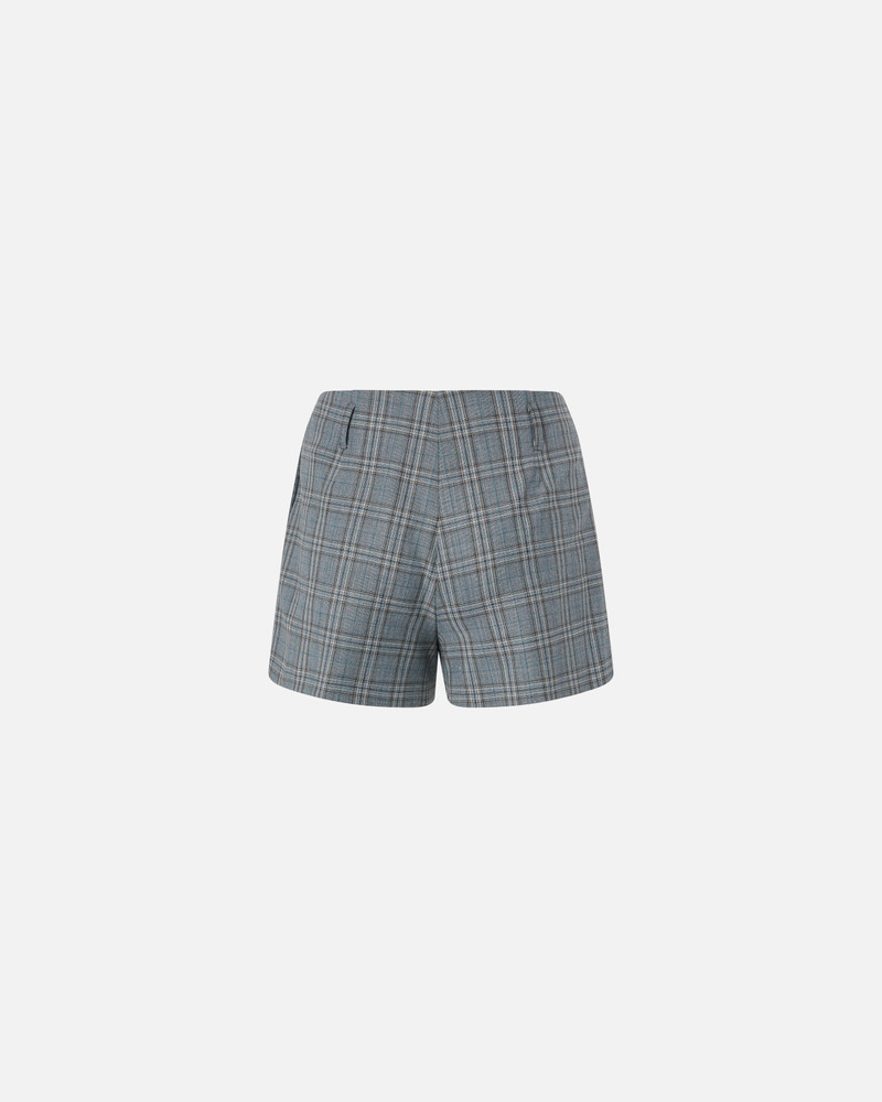PINKO WIDE SHORTS WITH CHECKED PATTERN outlook