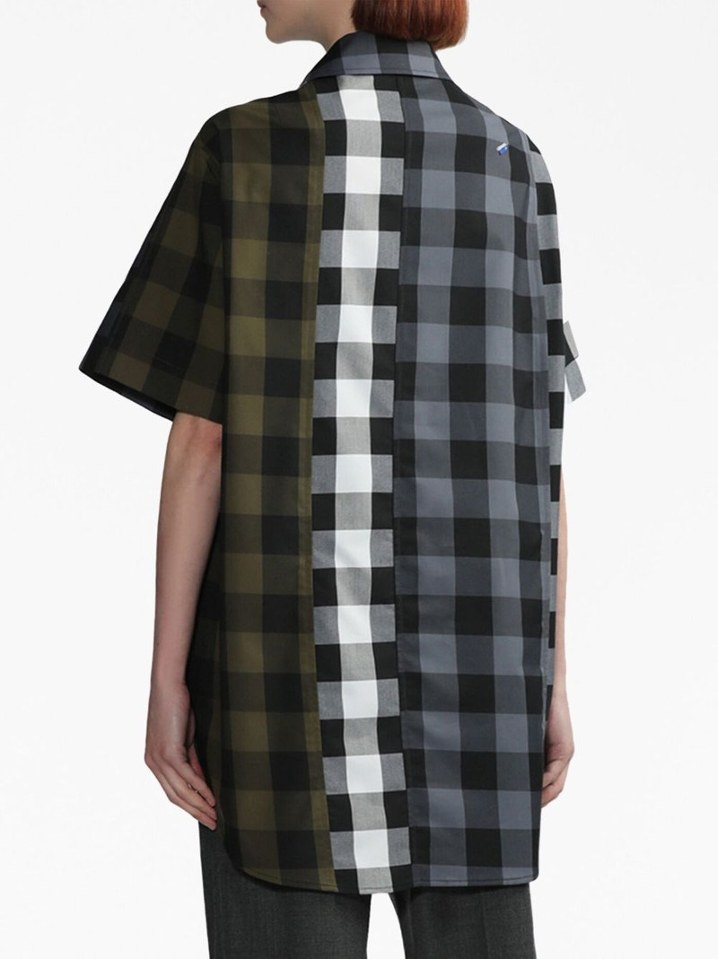 ombrÃ©-check short-sleeve shirt 4