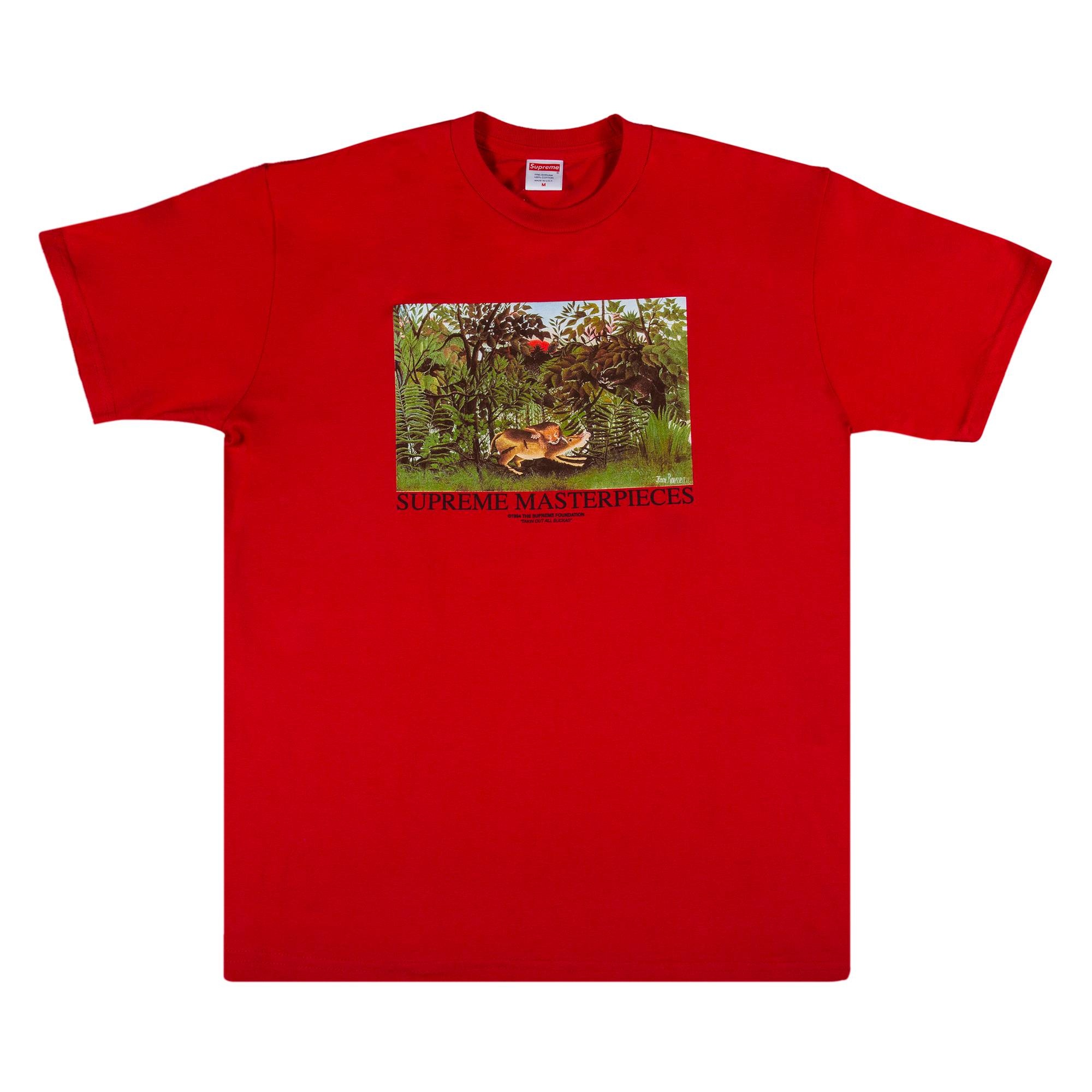 Supreme Supreme Masterpieces Tee 'Red' | goat | REVERSIBLE