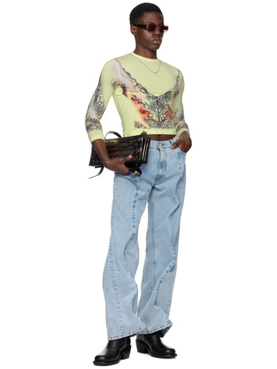 Y/Project Blue Wire jeans outlook