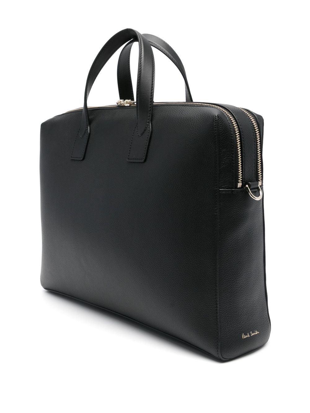 Signature Stripe briefcase - 3