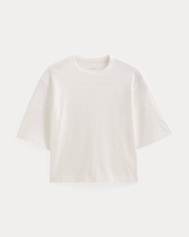 OVERSIZED VARSITY TEE IN ESSENTIAL COTTON 1