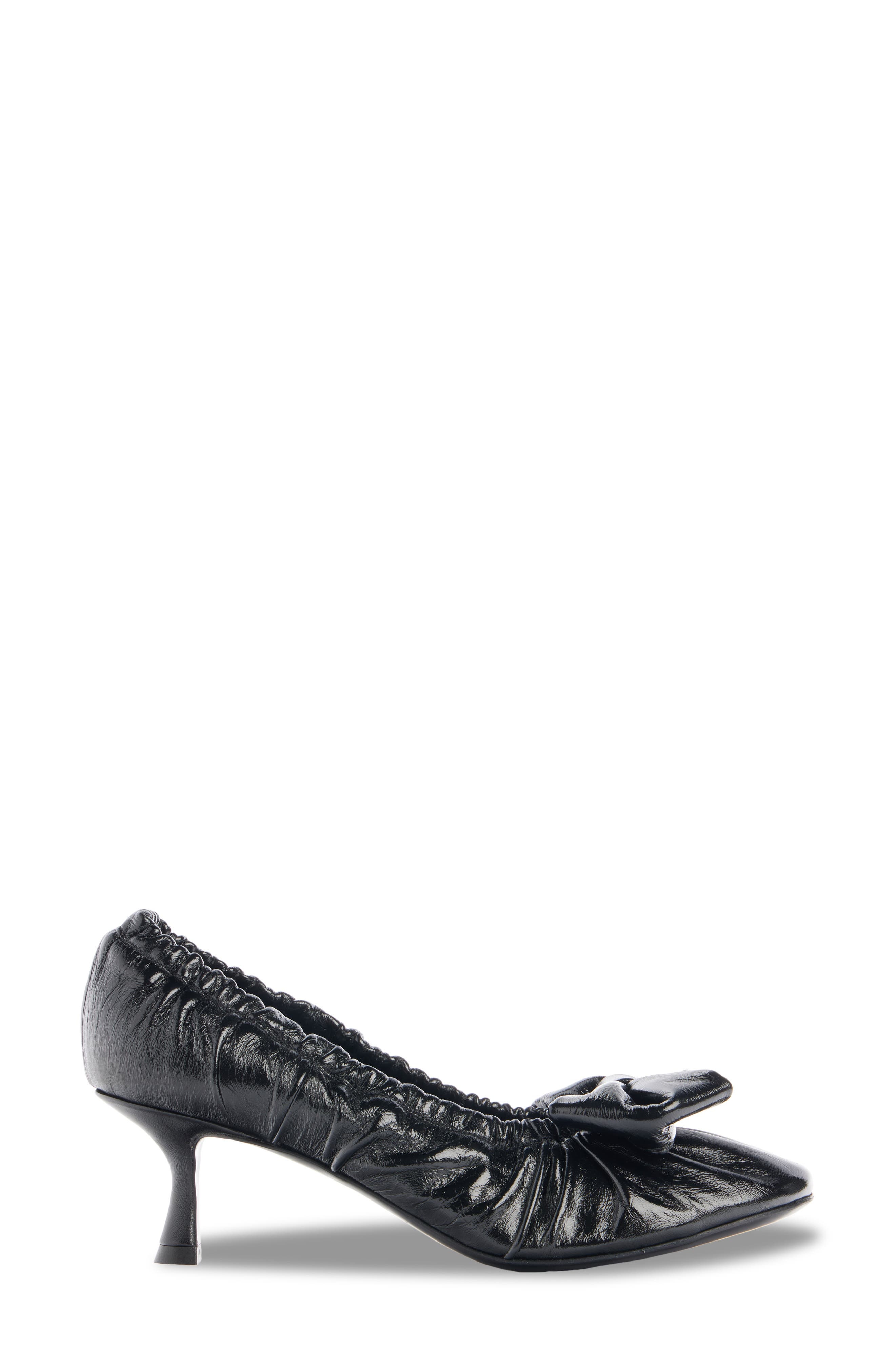 Acne Studios Bictoria Bow Ballet Pump in Black at Nordstrom - 3