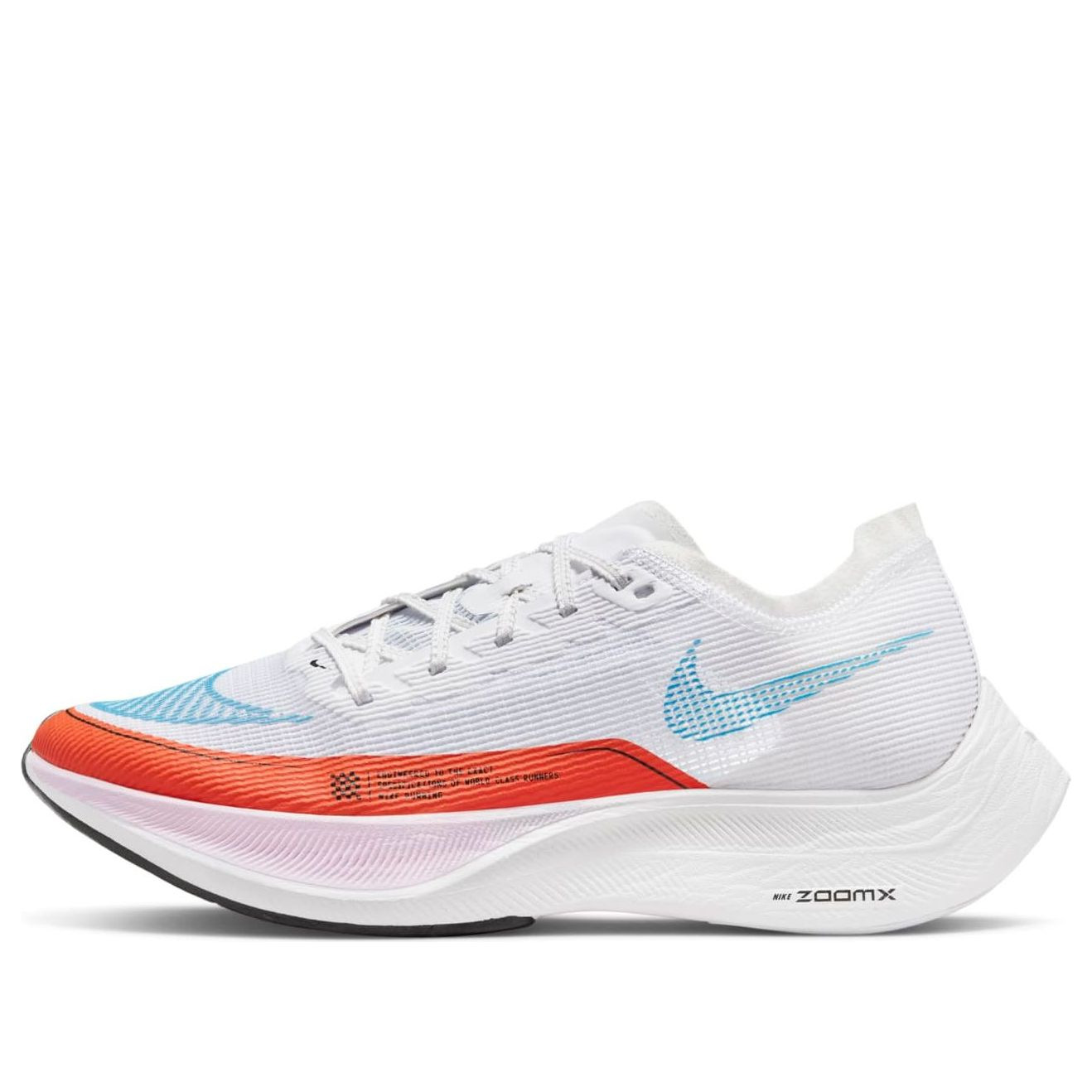 (WMNS) Nike ZoomX Vaporfly Next% 2 'White Rush Orange' CU4123-102 - 1