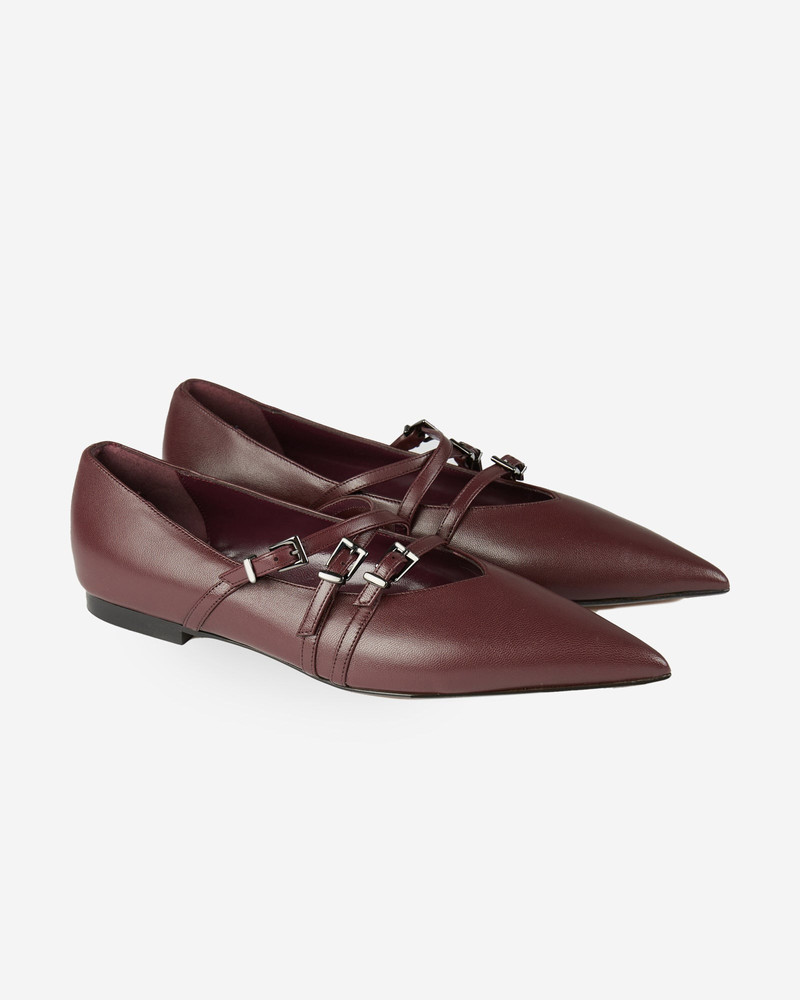 SLOWEAR Leather ballet pumps outlook