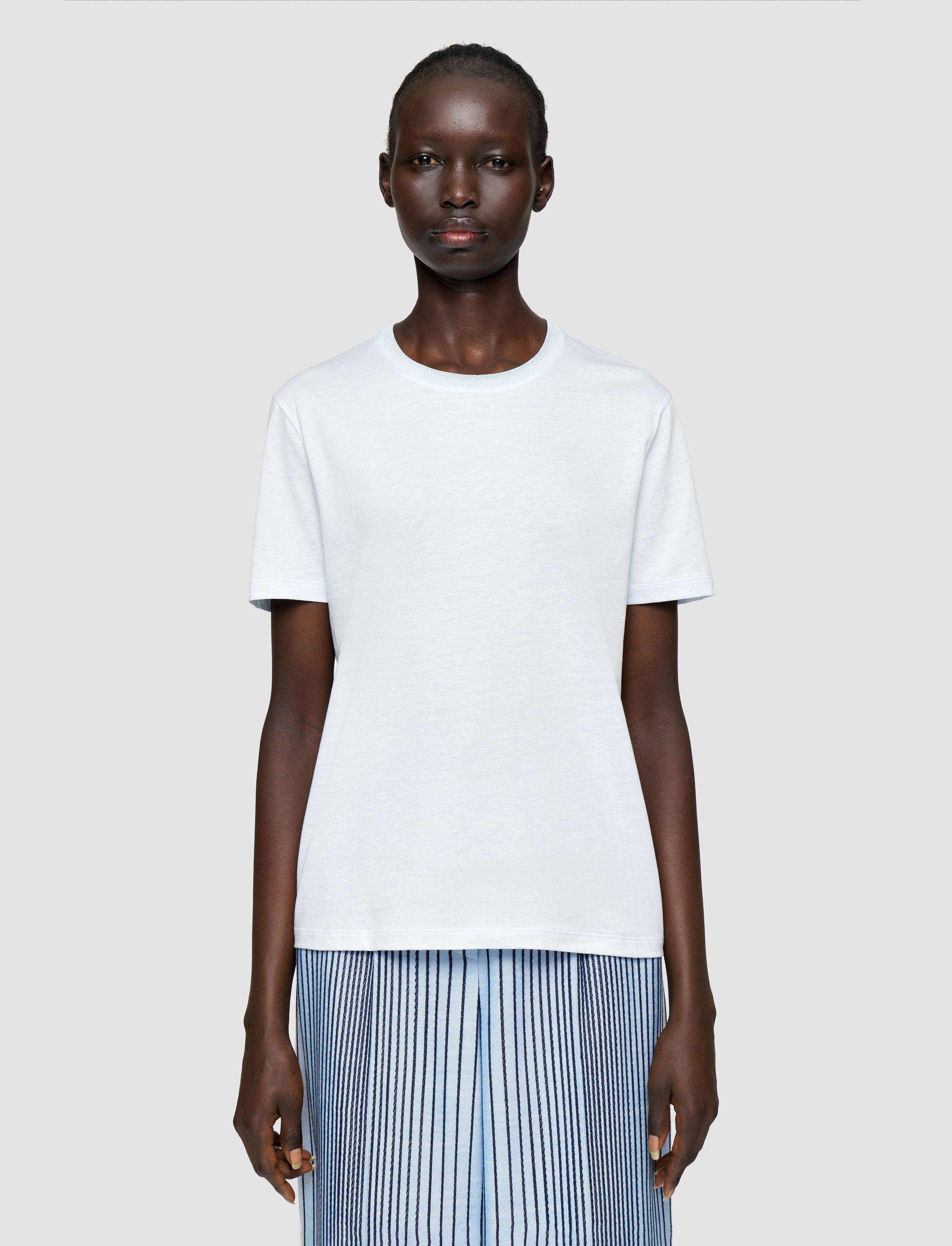 Cotton Silk Jersey T-Shirt - 3