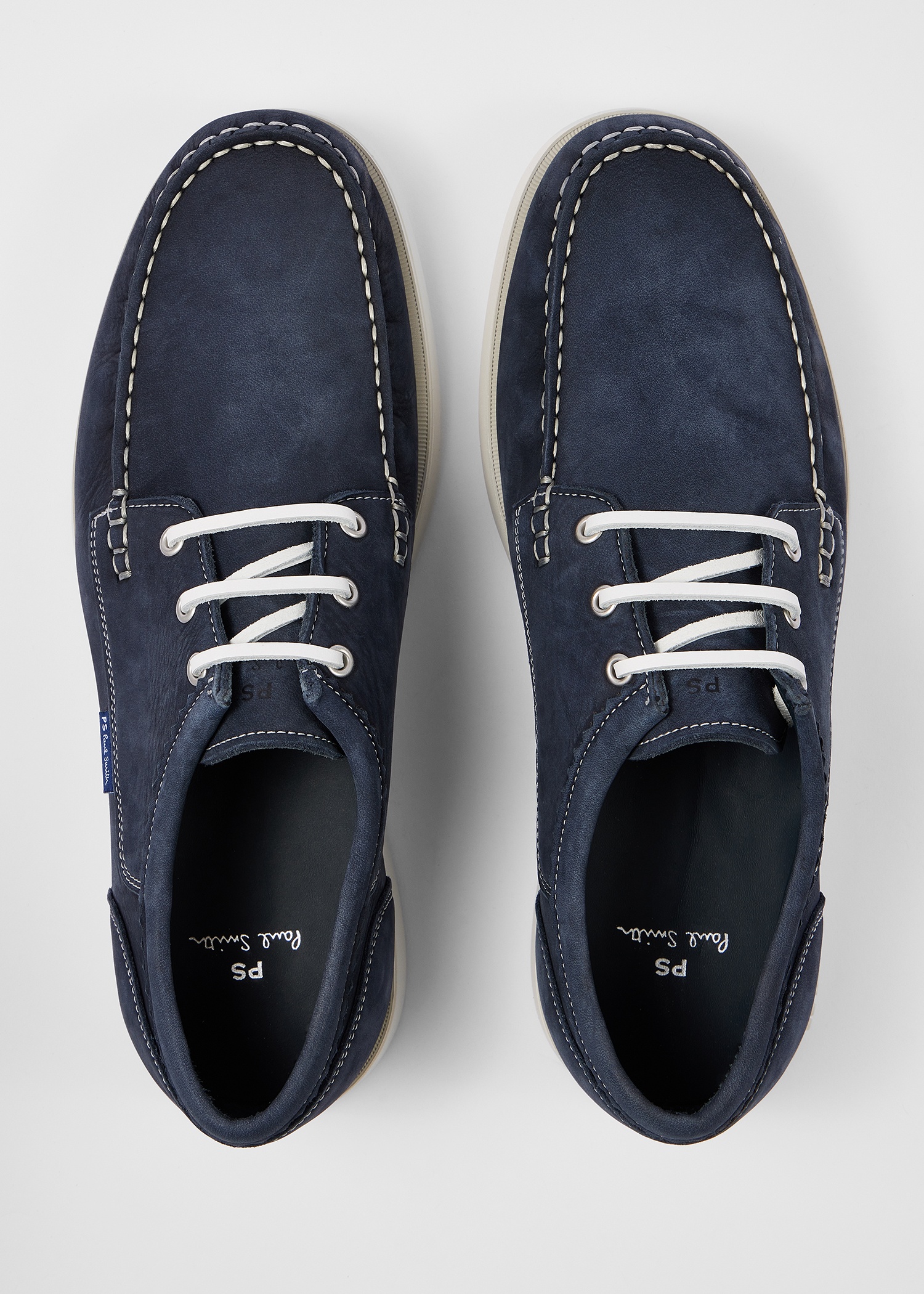 Navy 'Pebble' Boat Shoes - 3