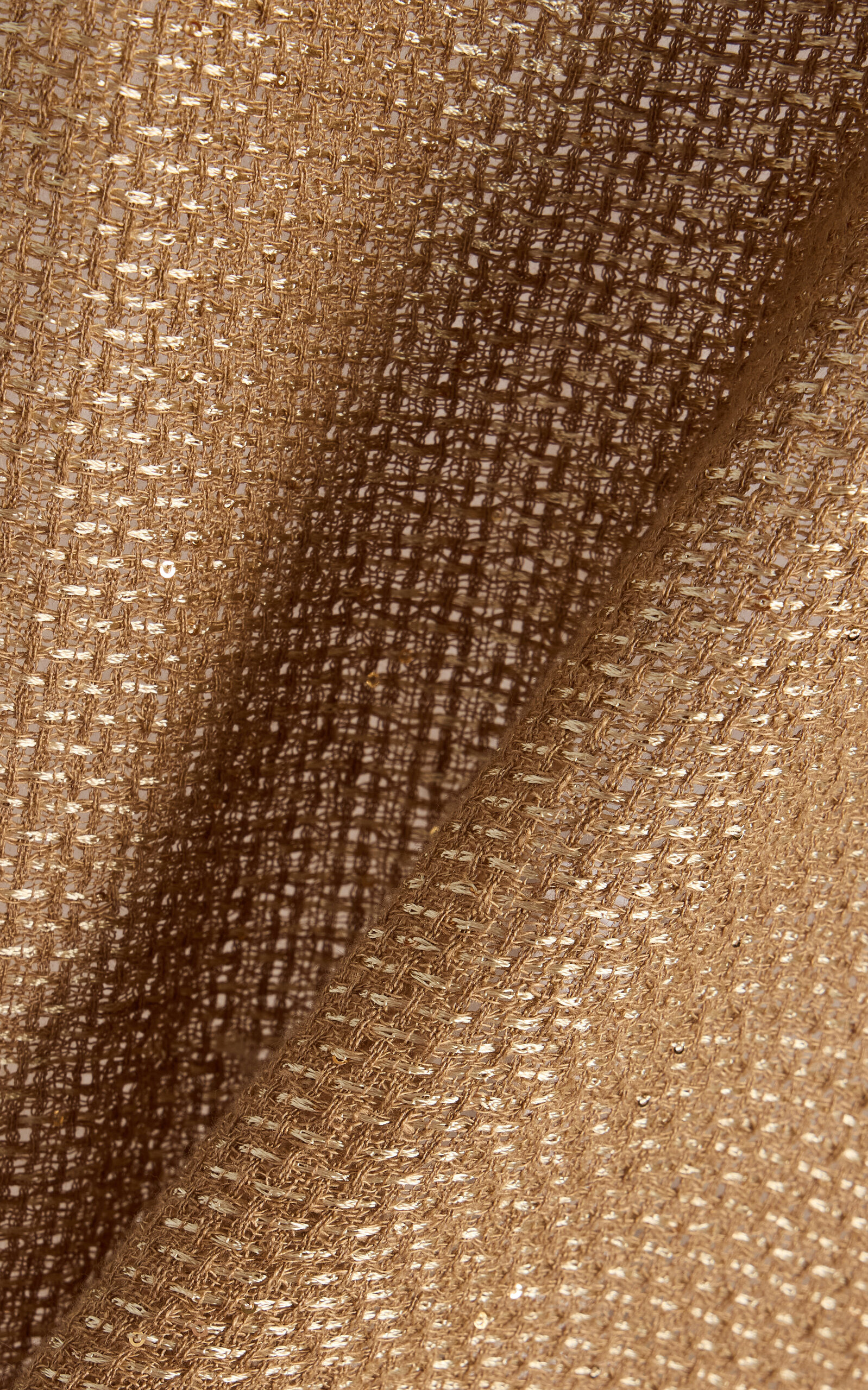 Stella Knit Linen-Blend Mini Dress brown - 5