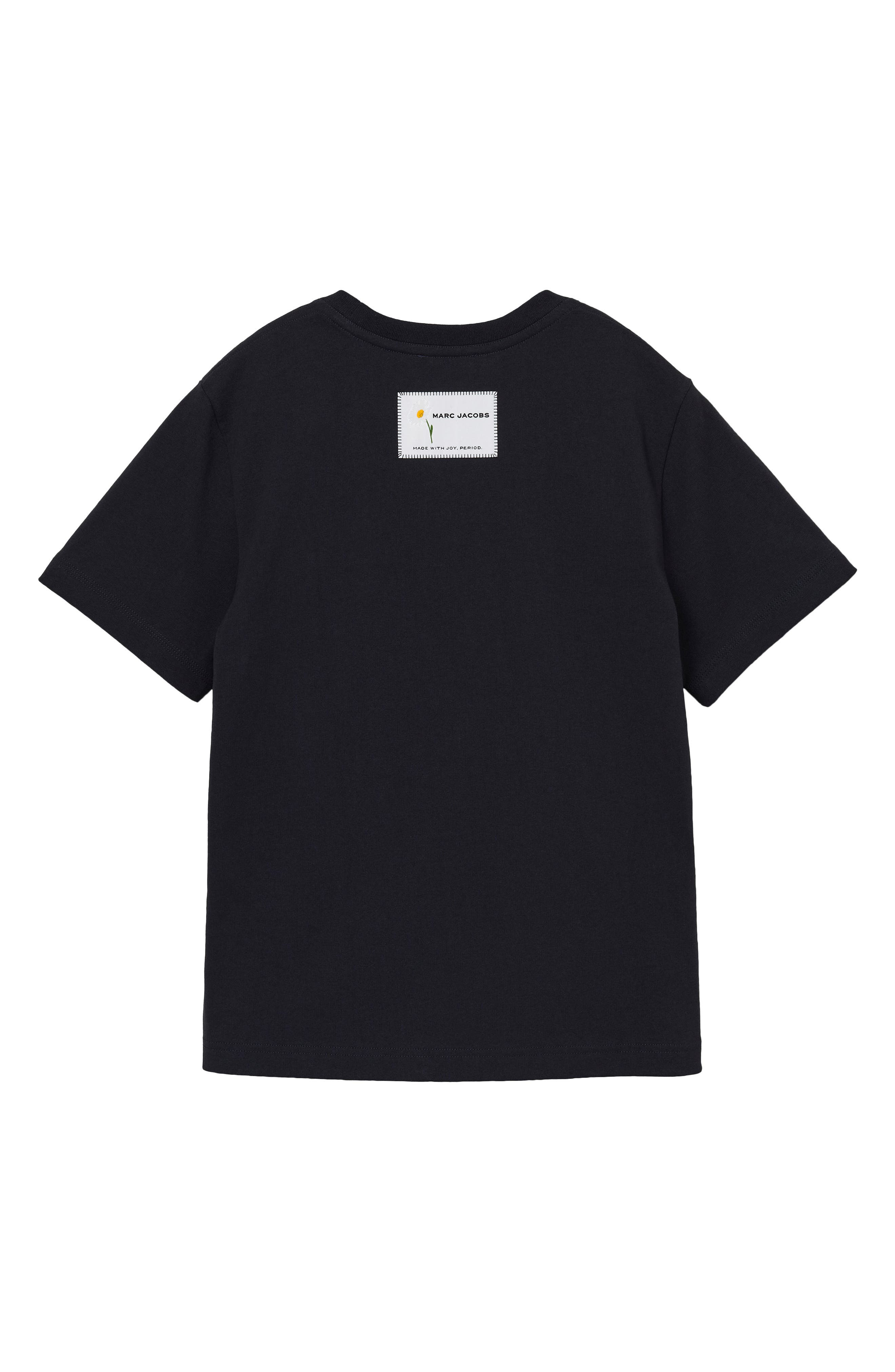 Marc Jacobs Marc Is Joy Daisy Graphic Baby T-Shirt in Black at Nordstrom - 5