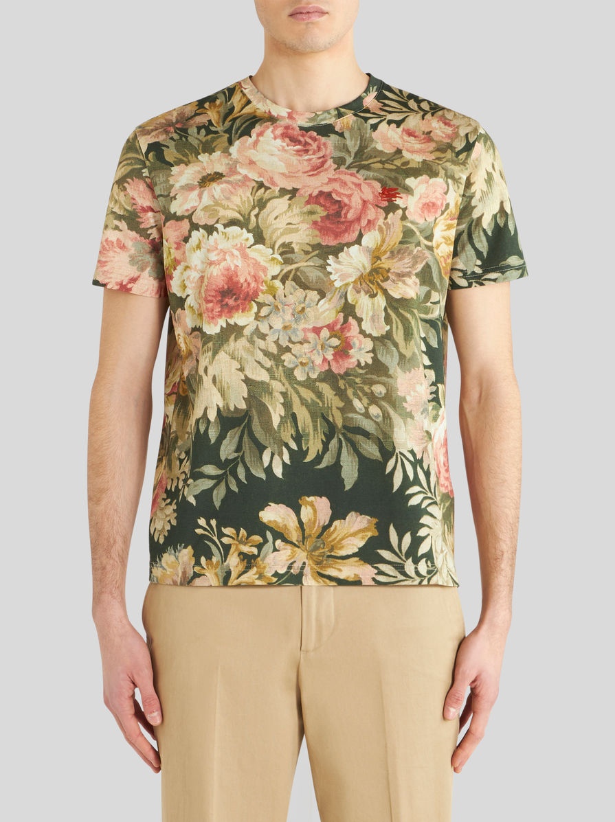 FLORAL PRINT T-SHIRT - 2