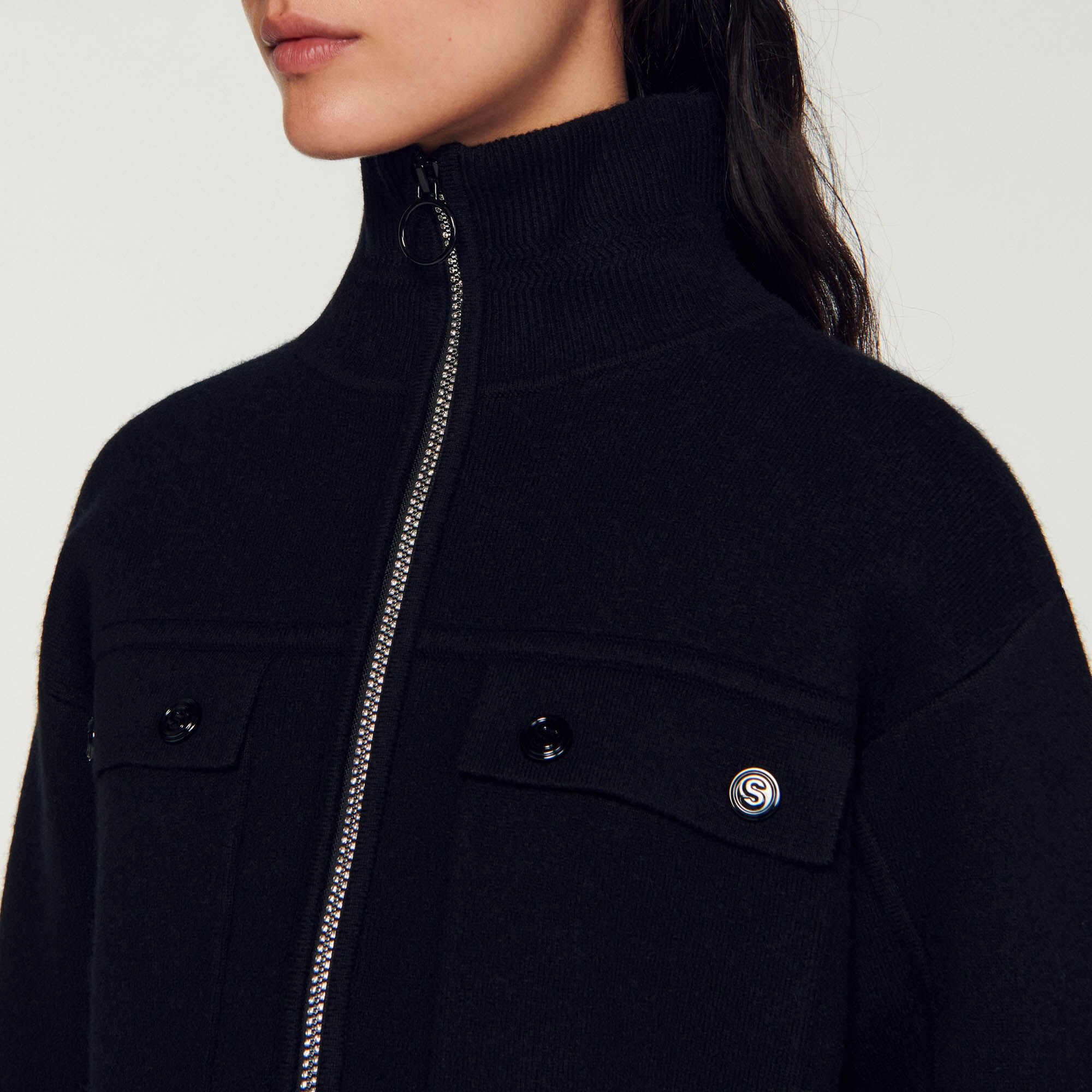 ZIP-UP COATIGAN - 4