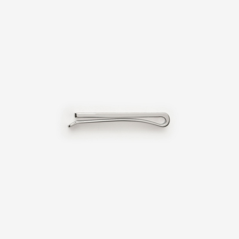 Enamel Check Tie Bar 3