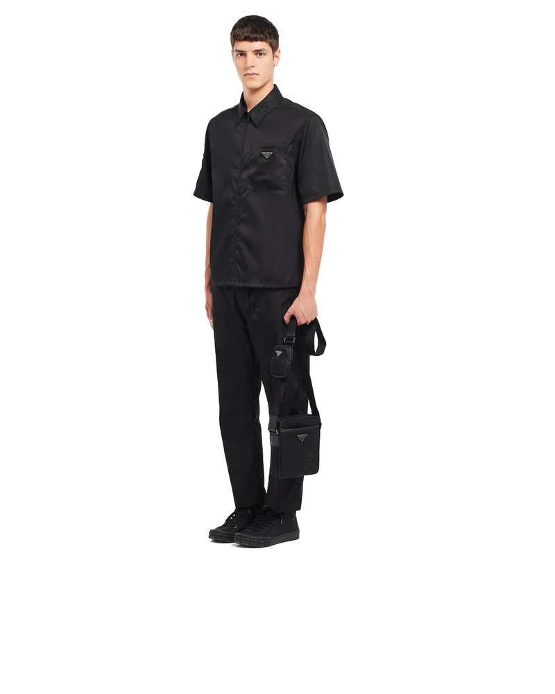 Re-Nylon and Saffiano leather shoulder bag 7