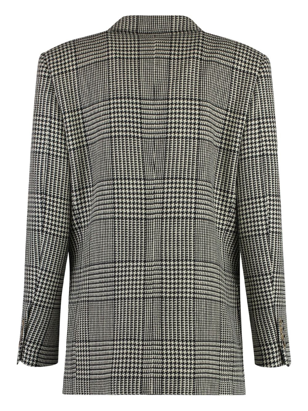 check-pattern blazer - 2