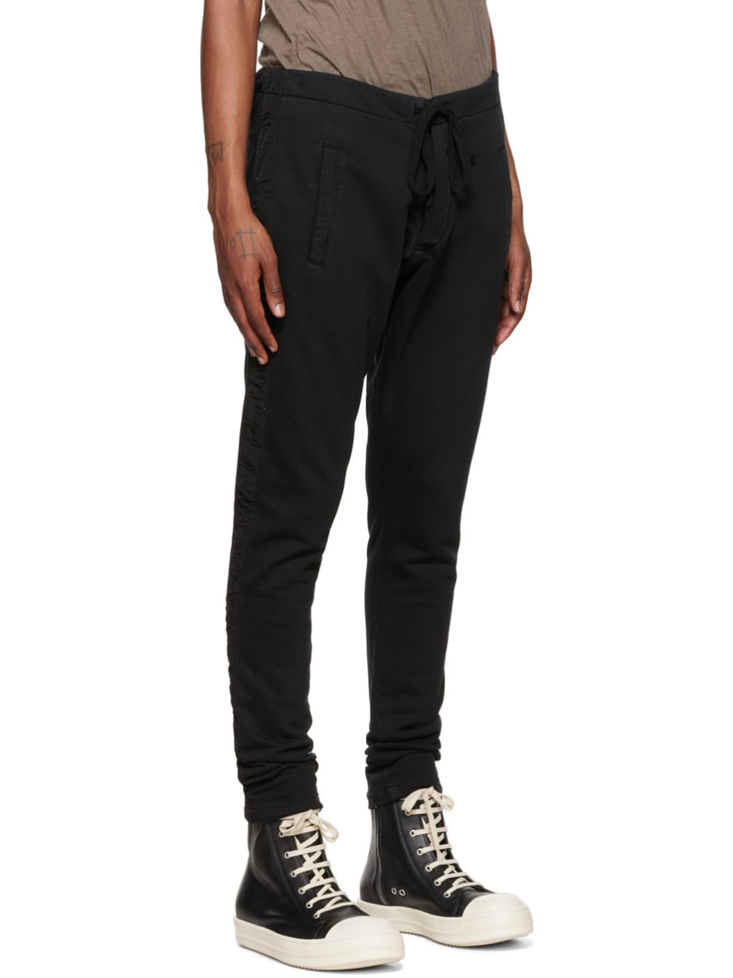 Black Tux Lounge Pants - 2