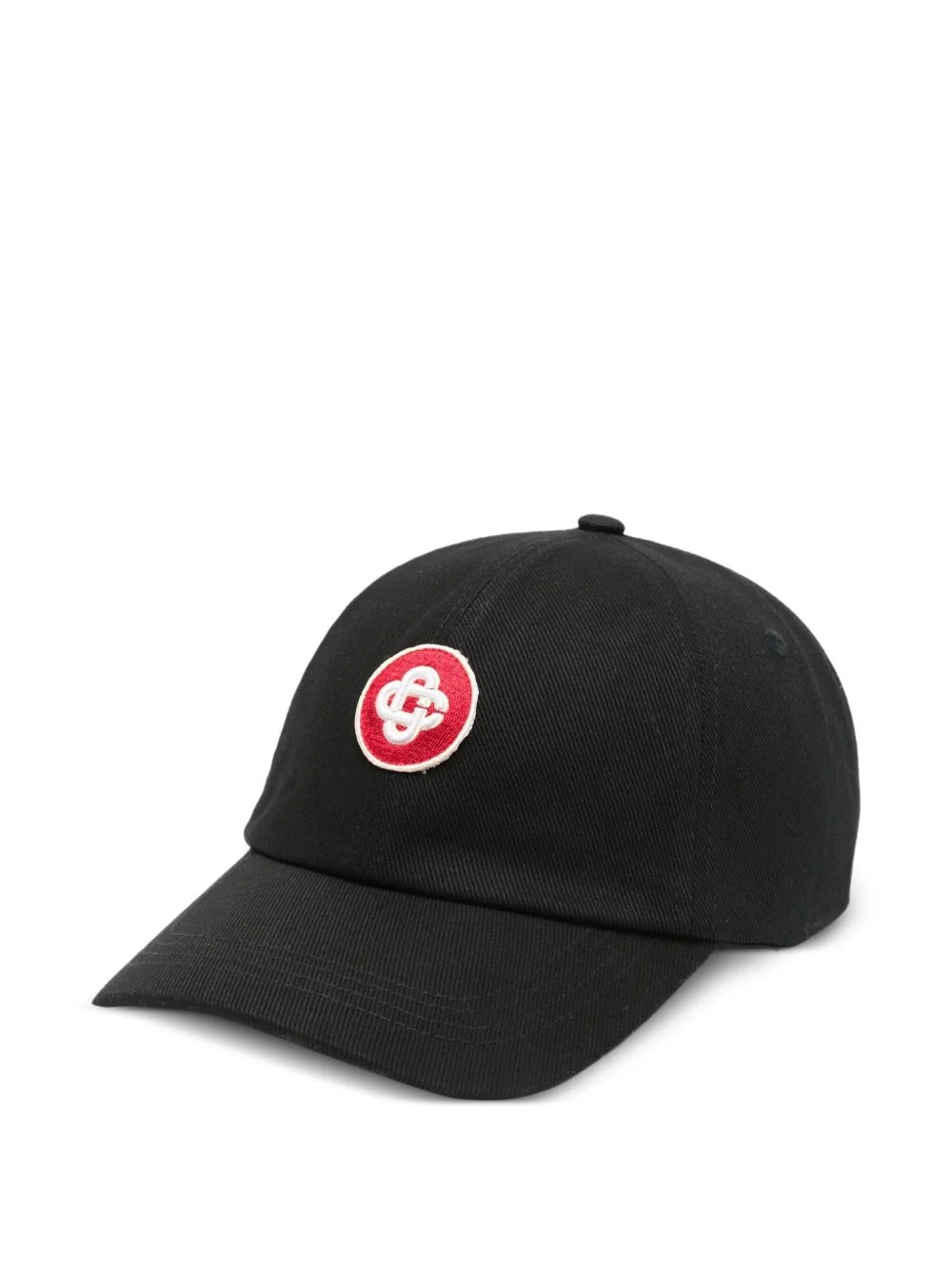 logo-patch baseball cap - 1