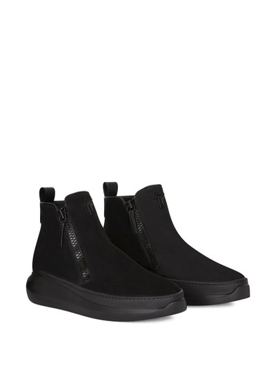 Giuseppe Zanotti Conley side-zip boots outlook