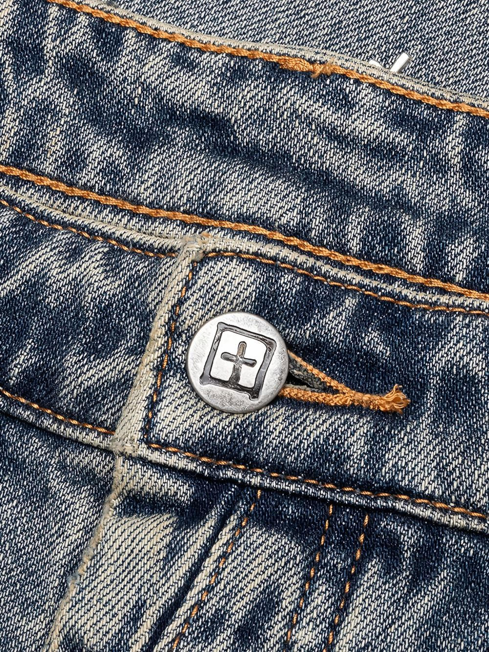 Van Winkle cross-embellished denim jeans - 5