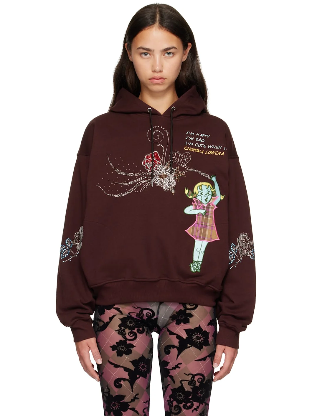 Brown Feelings Awe Hoodie - 1