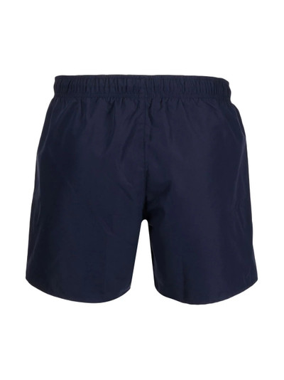 LACOSTE logo-patch track shorts outlook