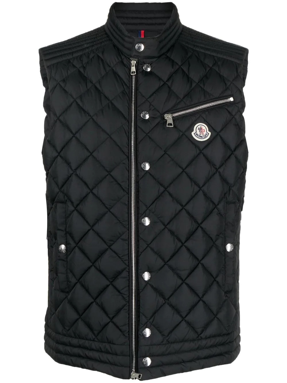 diamond quilted gilet jacket - 1