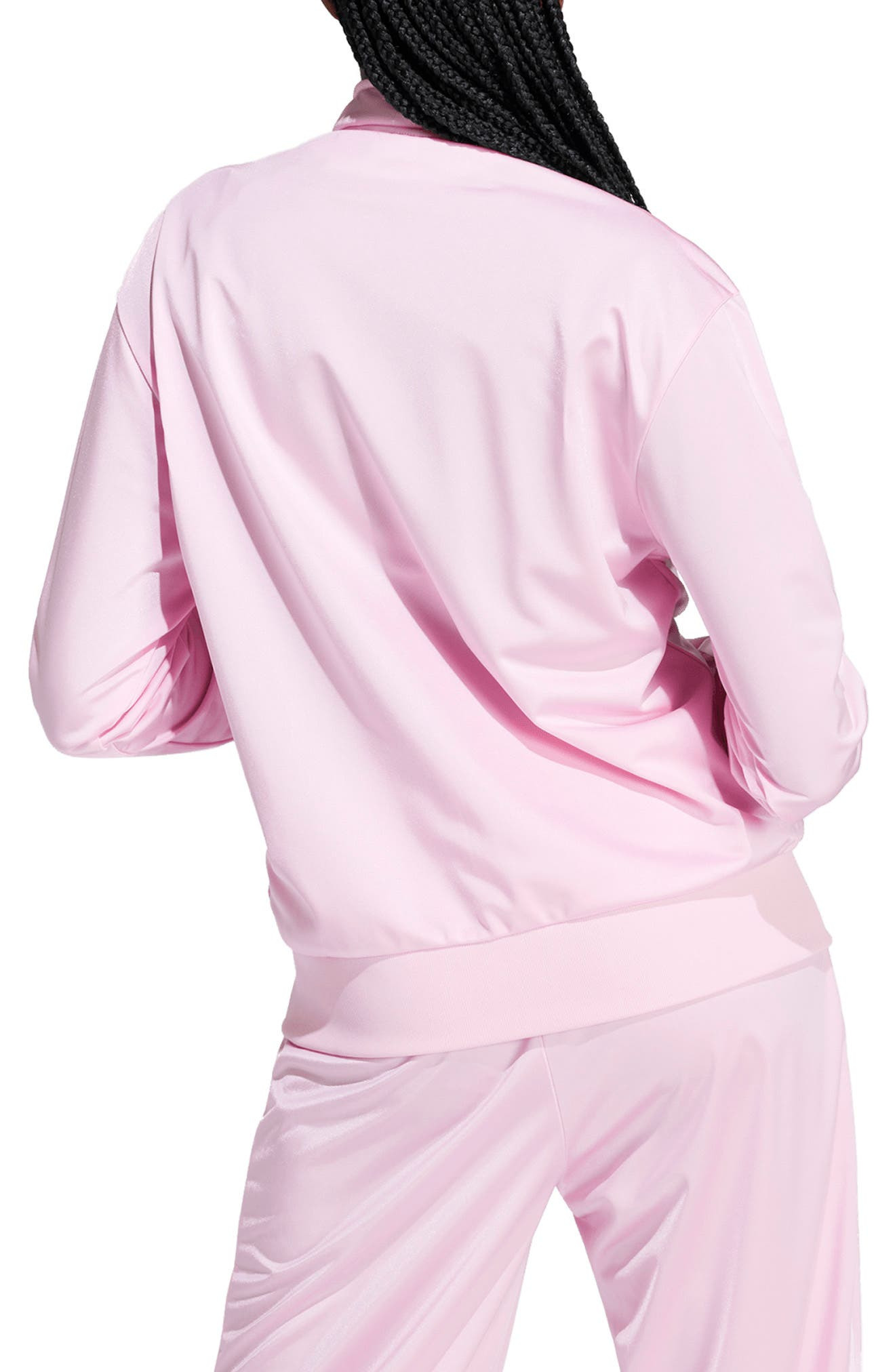 adidas Firebird Recycled Polyester Track Jacket in True Pink at Nordstrom - 2
