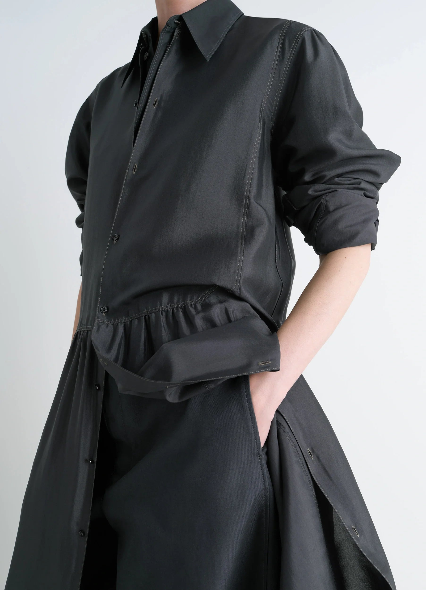 BUTTONED DRESS - 3