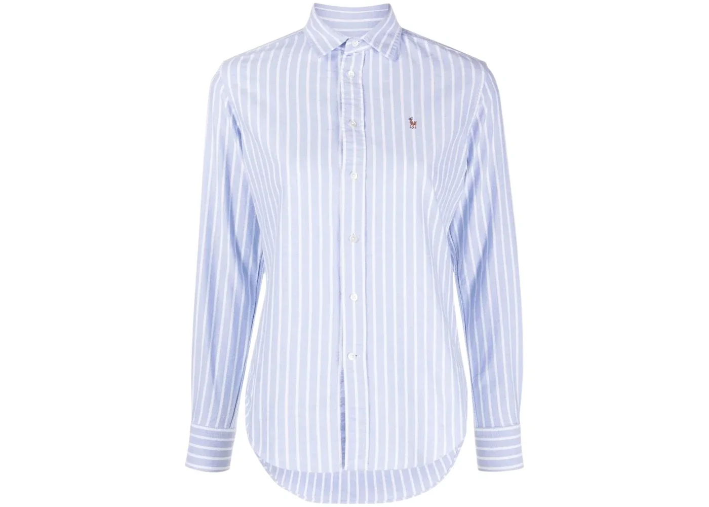 Polo Ralph Lauren 40/1 Ctn Oxford-Ls Crlte St-Long Sleeve-Button Front Shirt Hib/White - 1