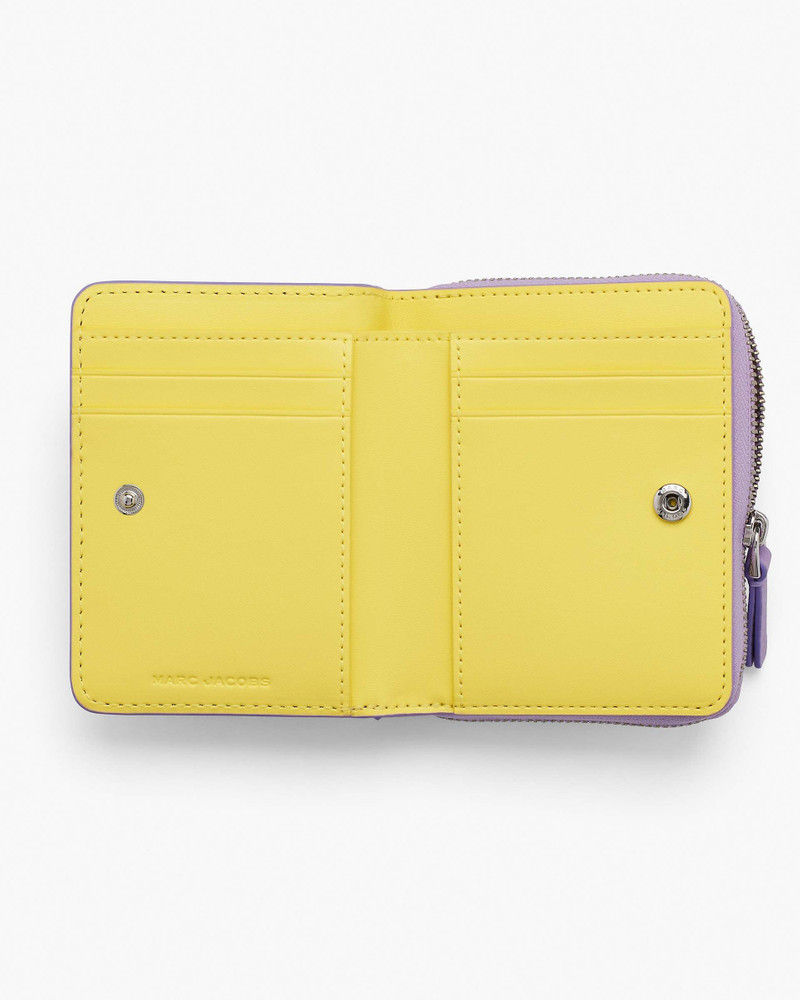 THE LEATHER MINI COMPACT WALLET 3