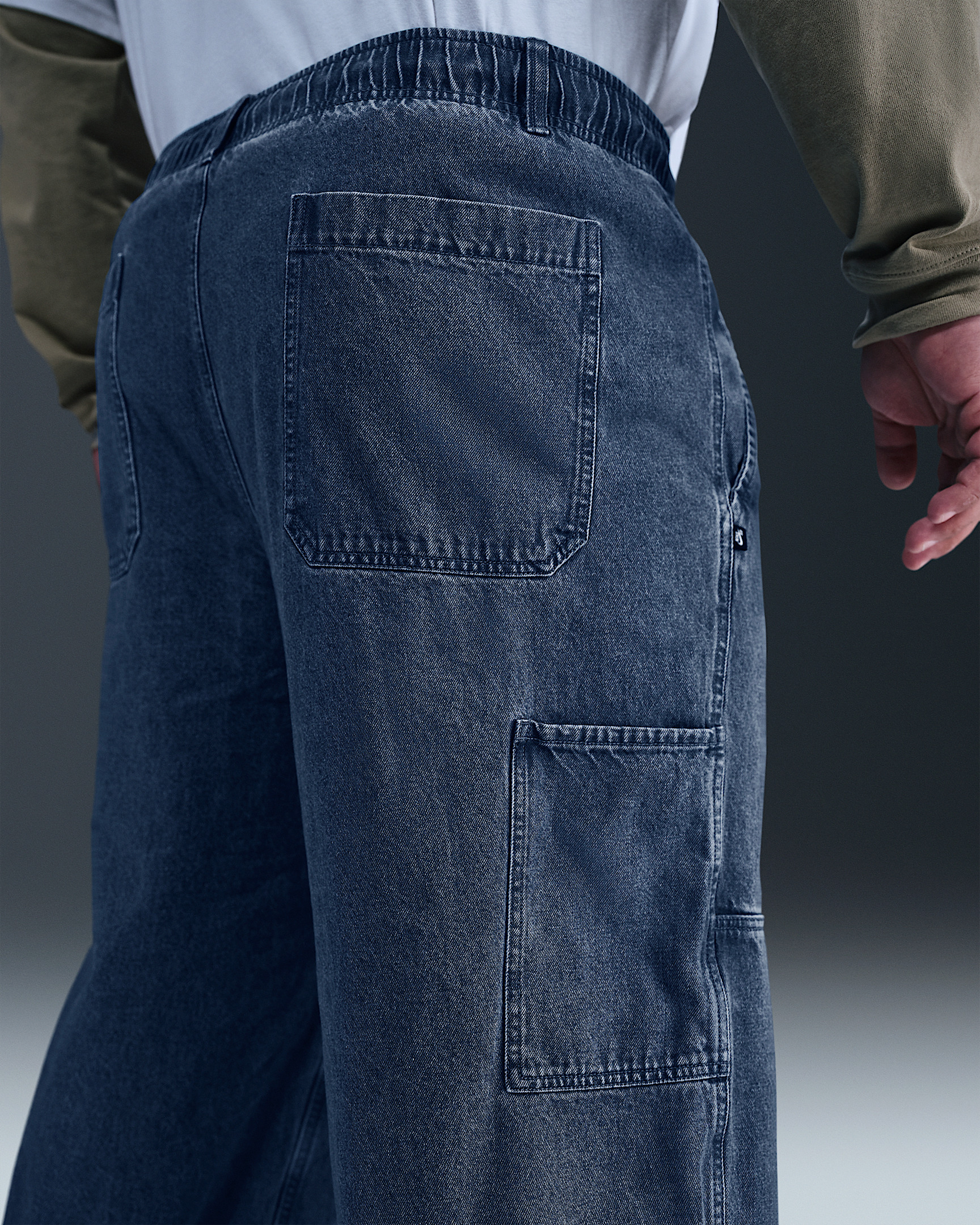 Nike SB Loose Double-Knee Denim Skate Pants - 10