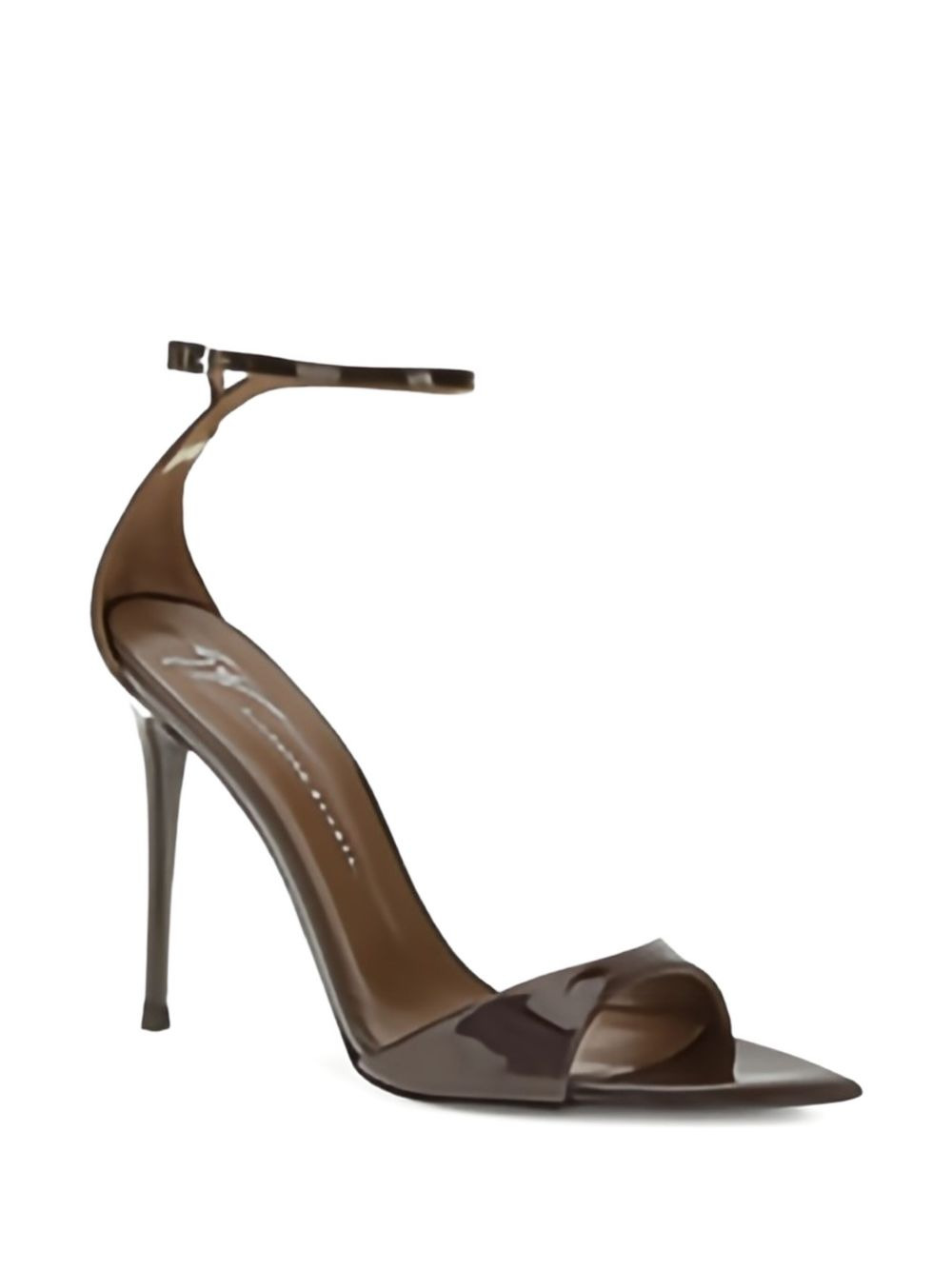 105mm pointed-toe ankle-strap sandals - 2