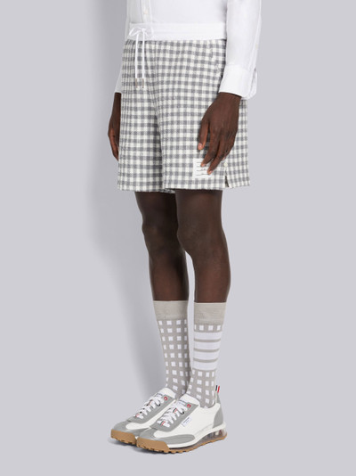 Thom Browne Gingham Mid Thigh Summer Short outlook