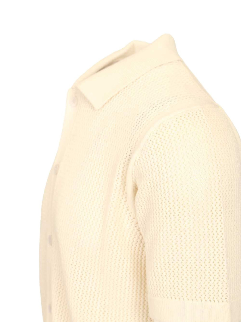 open-knit short-sleeve cardigan 3
