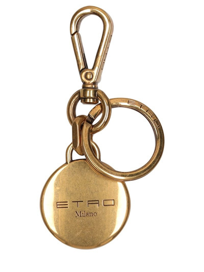 Etro Pegasus charm key holder outlook