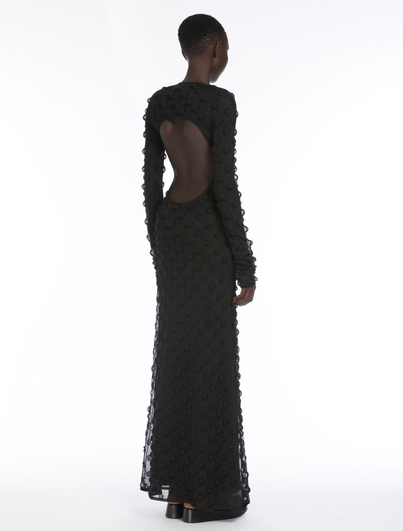 Three-dimensional knit dress - RUNWAY - 4
