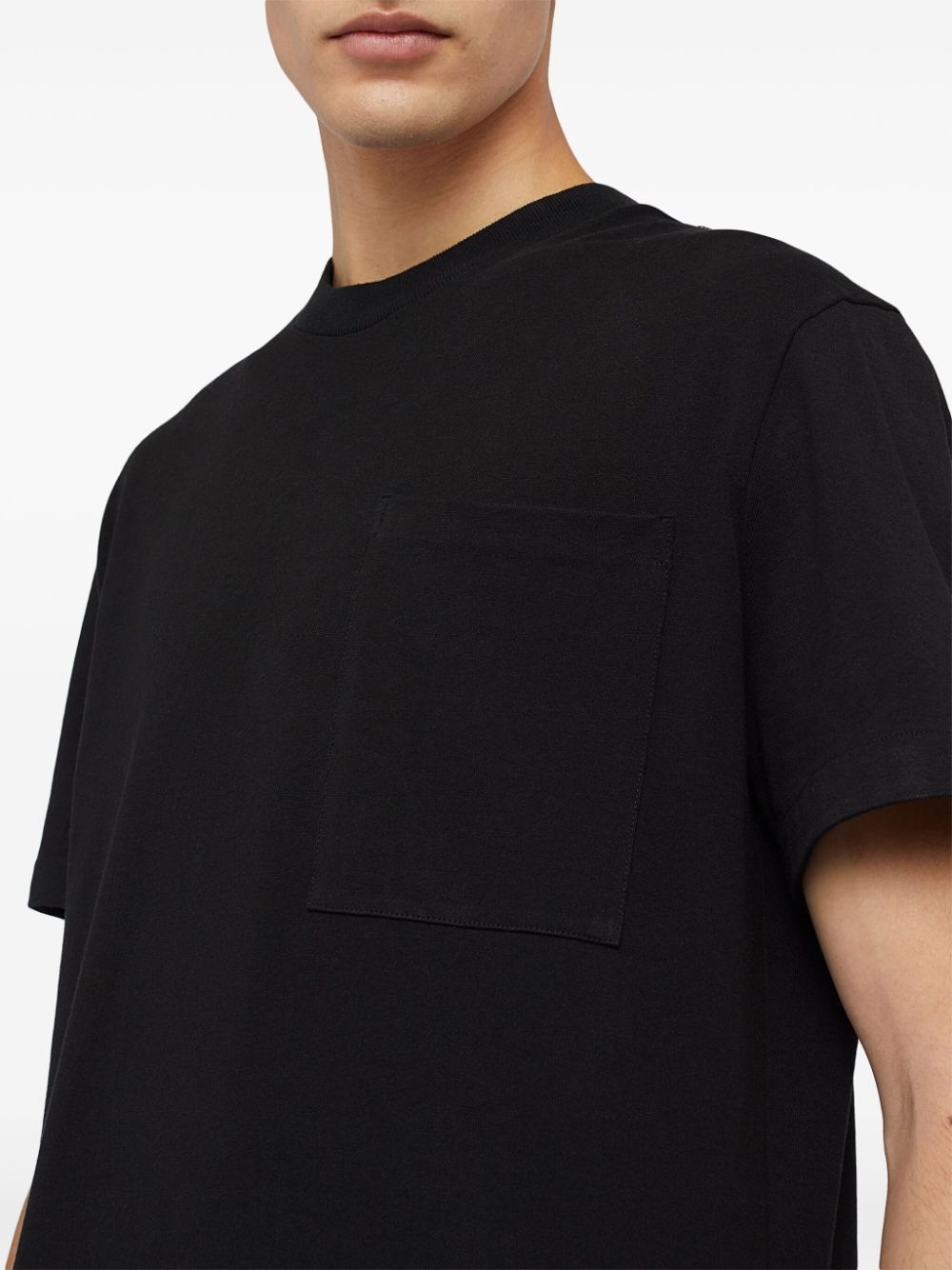crew-neck cotton T-shirt - 4