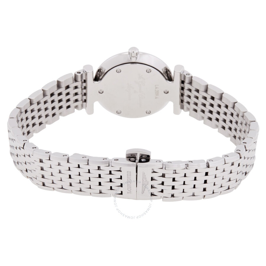 Longines La Grande Classique Quartz Diamond White Mother of Pearl Dial Ladies Watch L4.209.4.87.C - 3