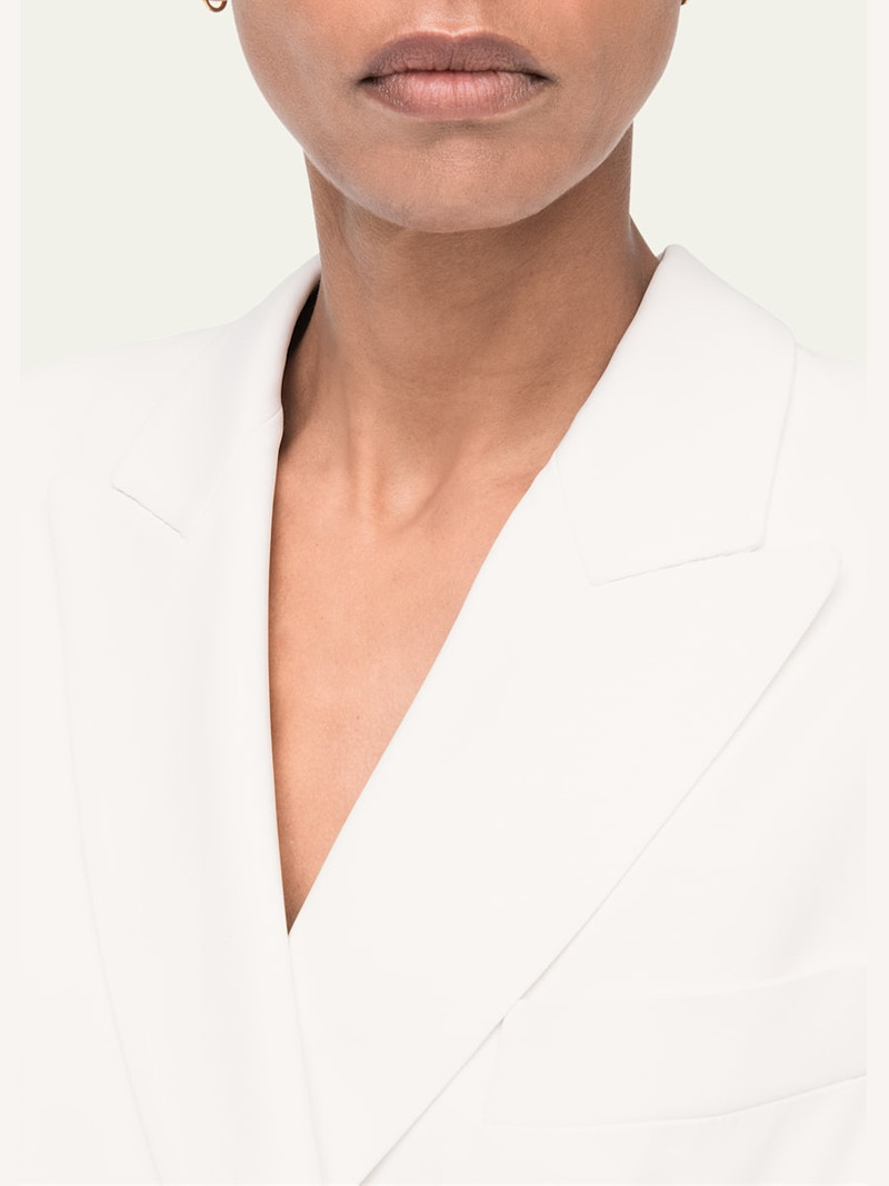 Another Tomorrow Fluid Double-Breasted Jacket outlook