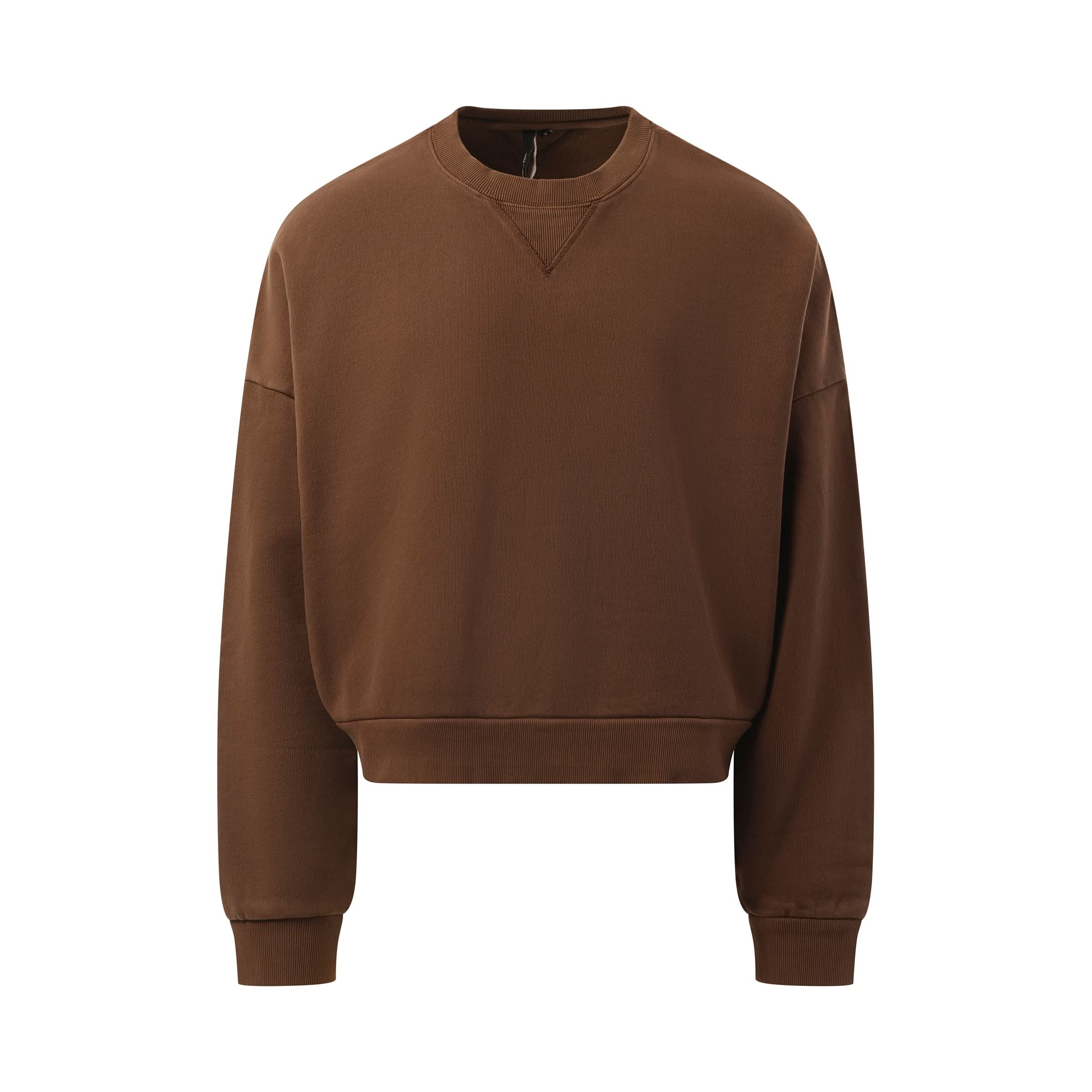 Box Sweatshirt in Brunette - 2