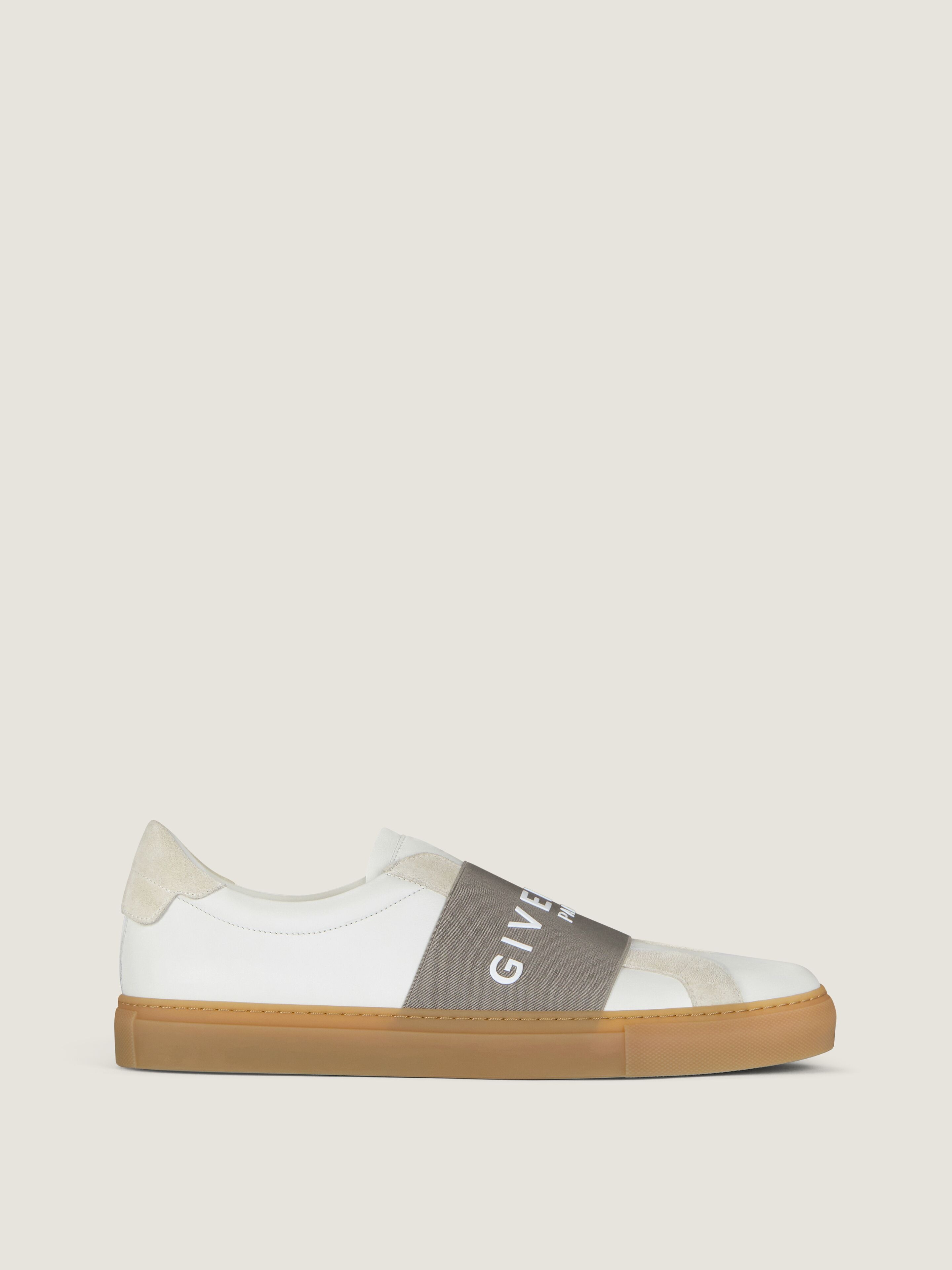 URBAN STREET SNEAKERS IN LEATHER AND SUEDE WITH ELASTIC - 2