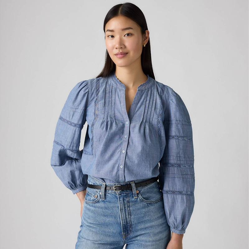 Levi's MANDY LONG SLEEVE BLOUSE outlook