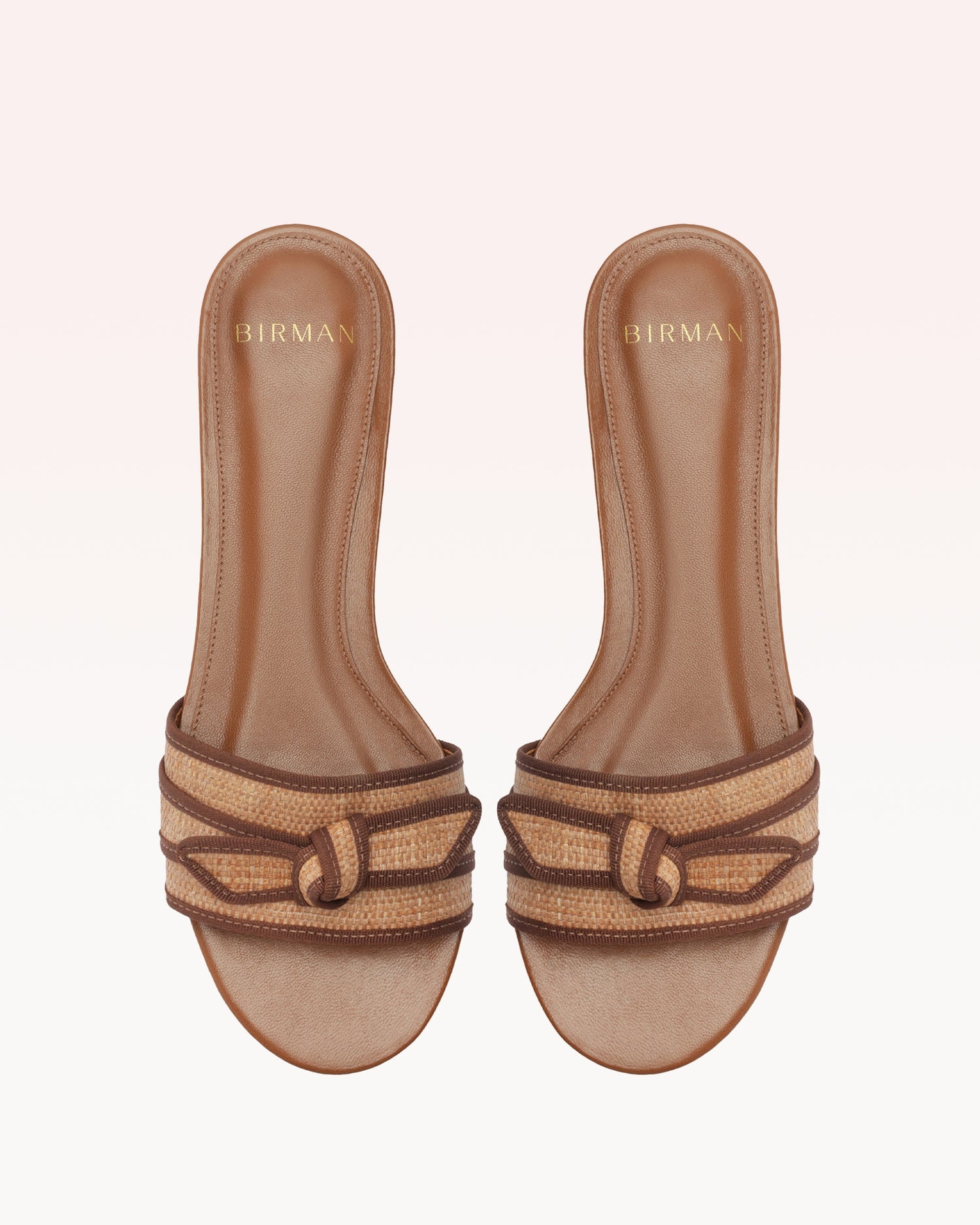 GROSGRAIN RAFFIA FLAT - 3