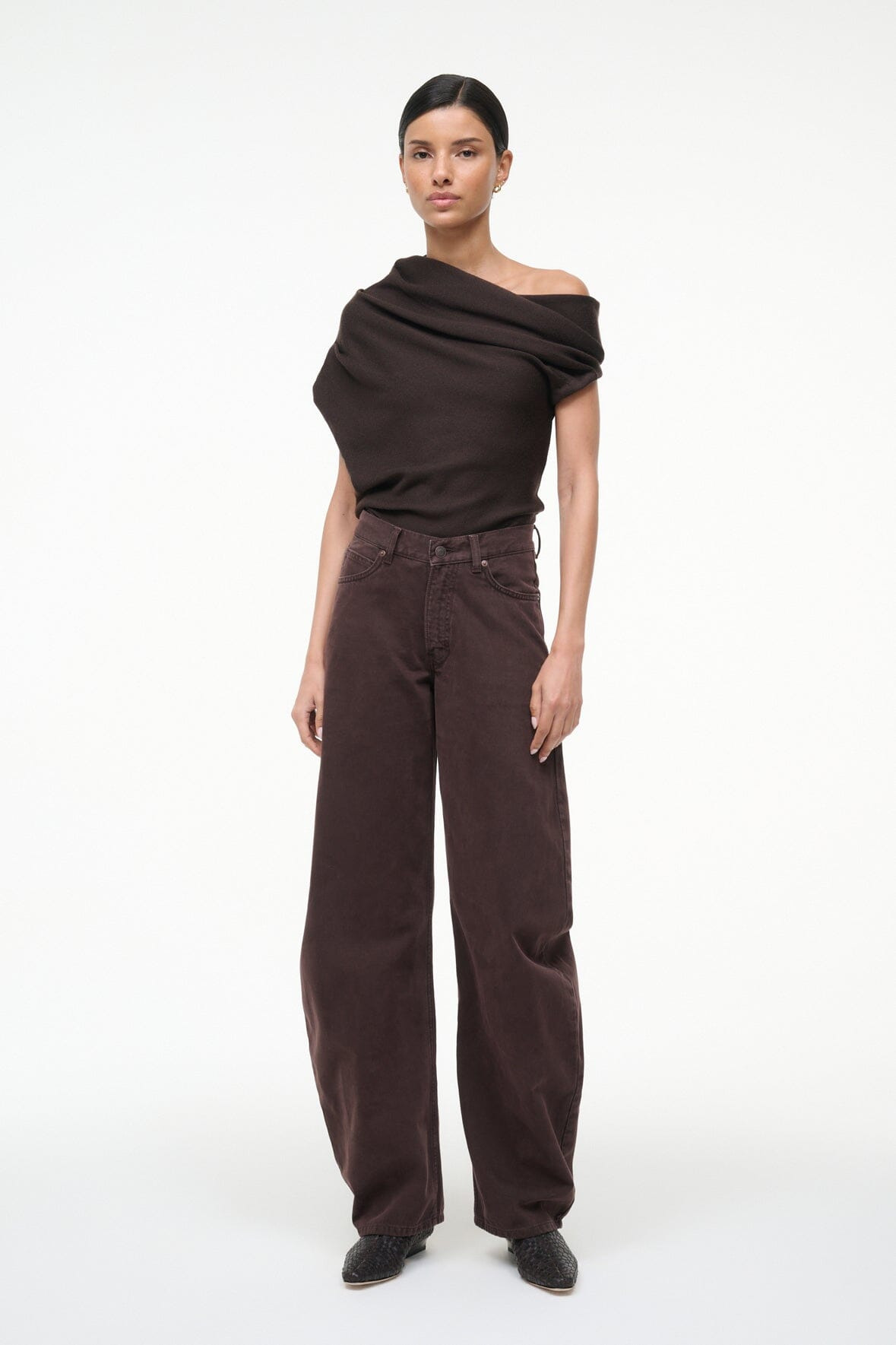 STAUD MABEL SWEATER EARTH - 2