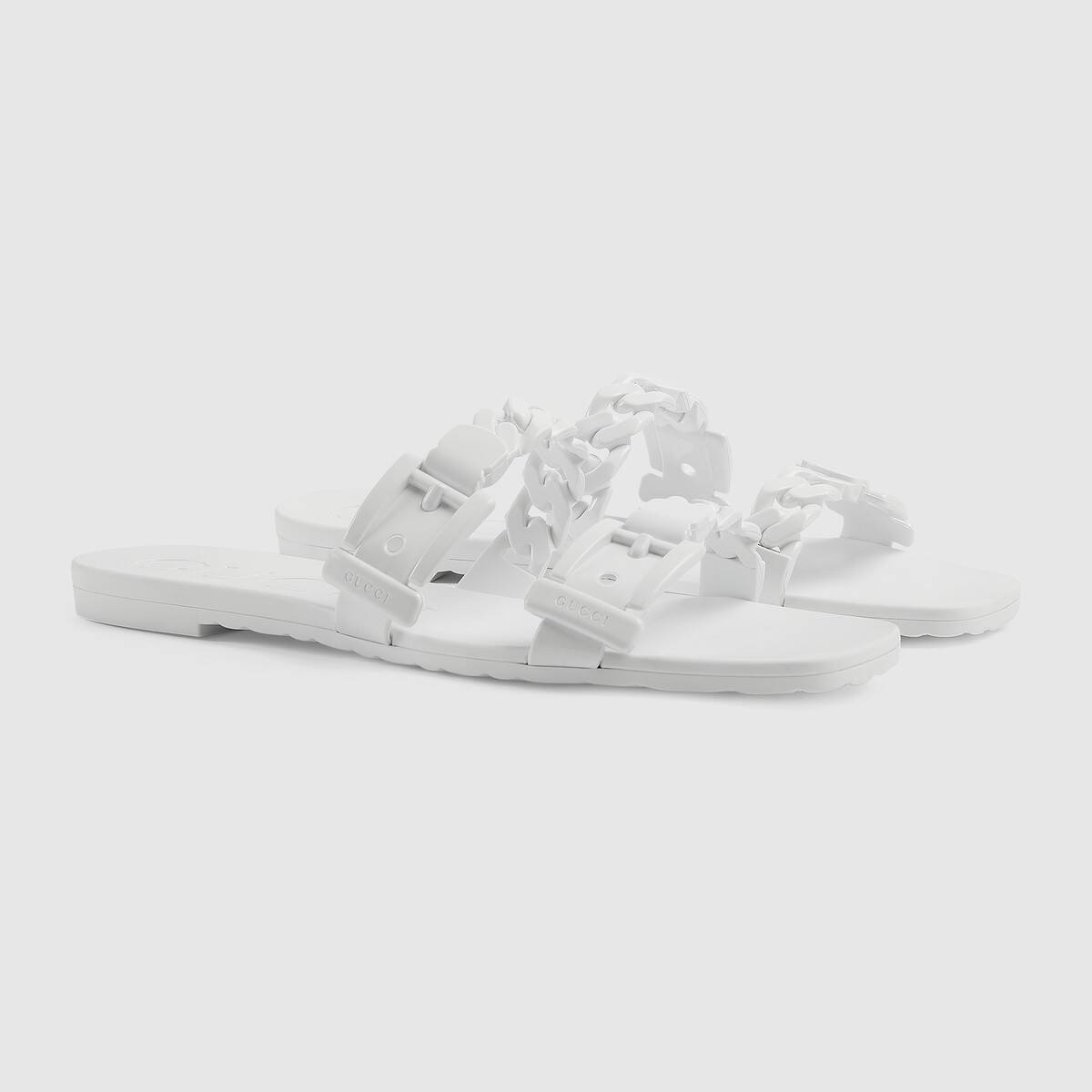 Women's rubber slide sandal - 2