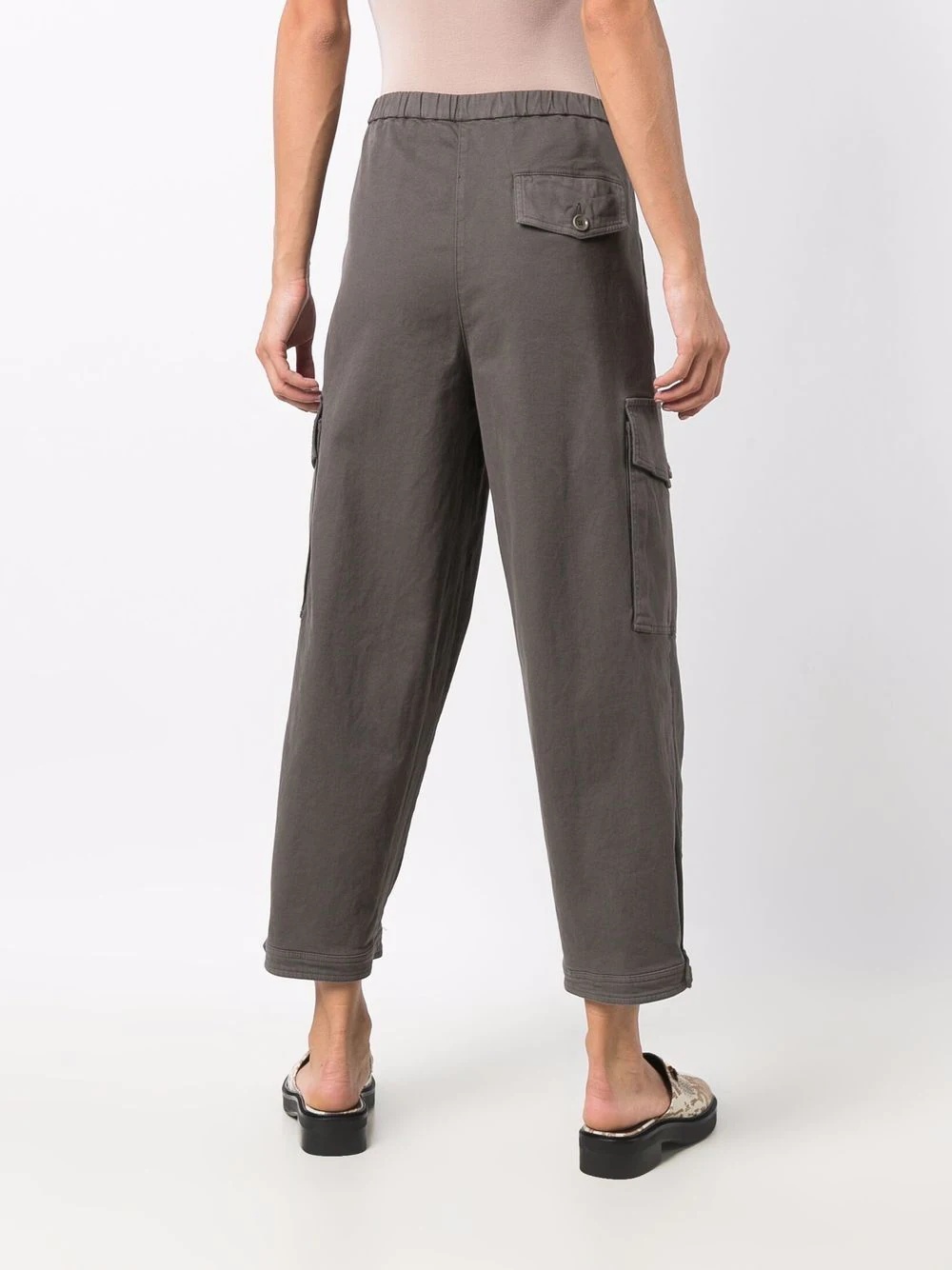 cropped cargo trousers - 4