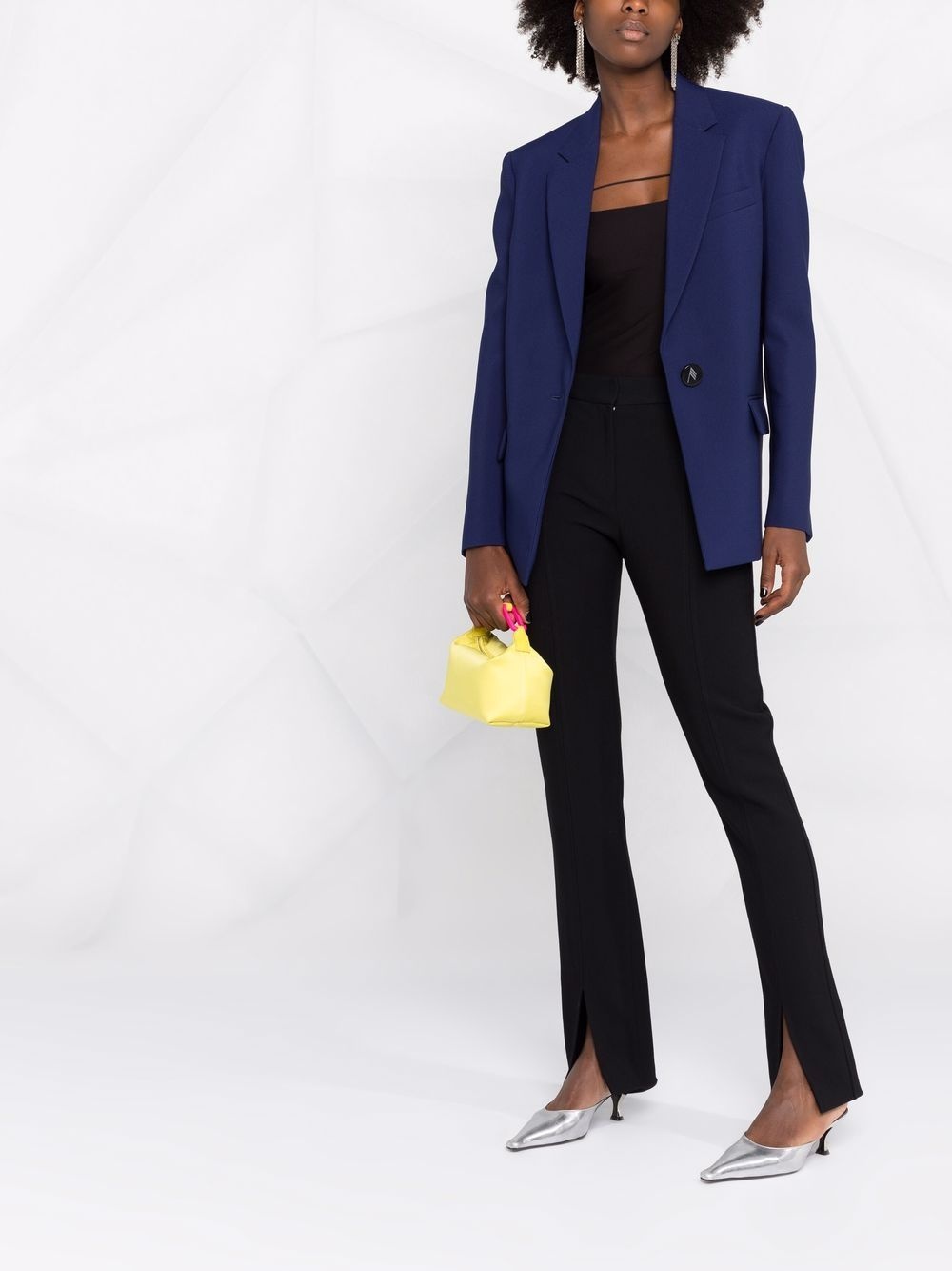single-breasted tailored blazer - 2