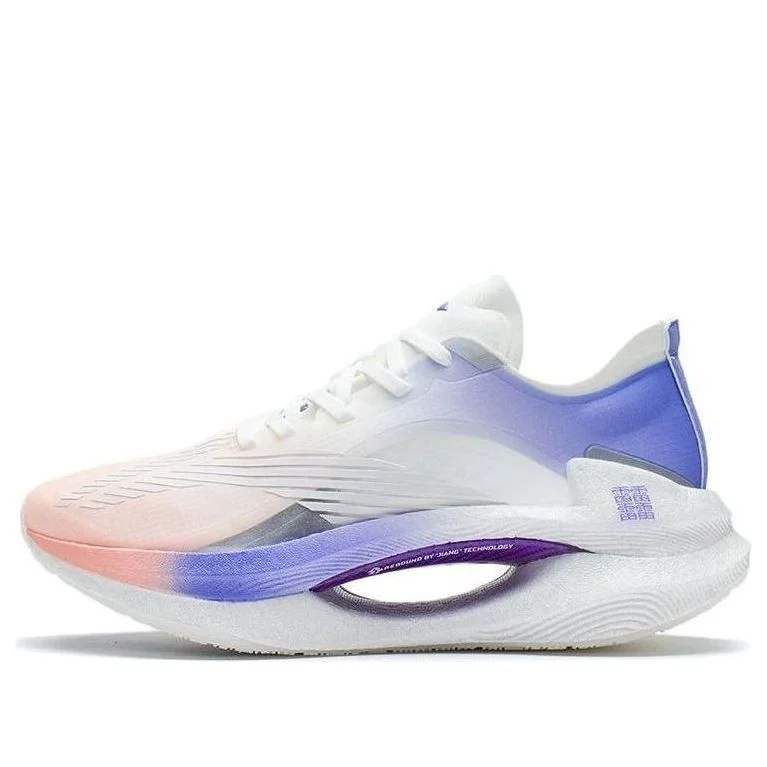 (WMNS) Li-Ning Essential 'White Orange Purple' ARRS002-2 - 1