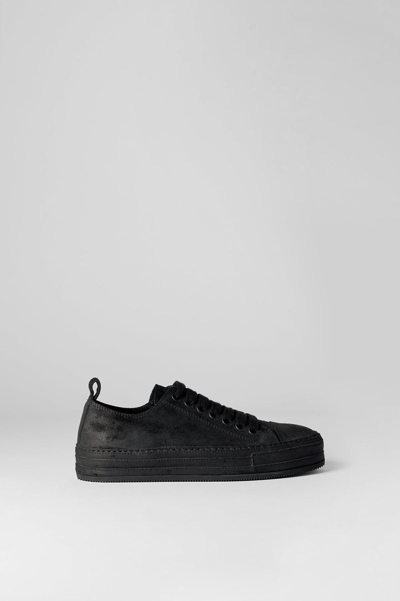 Gert Low Top Sneakers Crosta Painted Black 3
