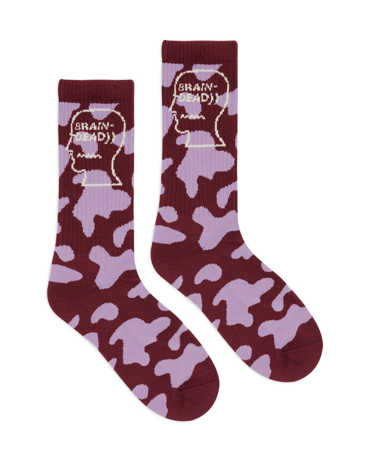 Logohead Crew Socks - Pink Cow - 2